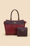 Burgundy Tote